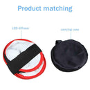 Portable Collapsible 40x40cm Lighting Modifier Softbox for LED Light Panel