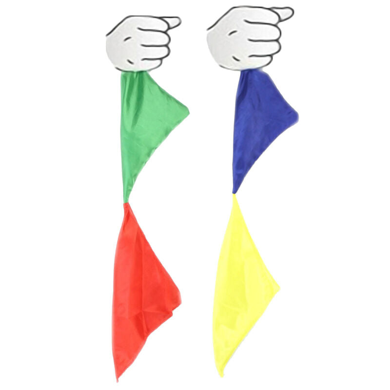 Kids Colour Changing Scarf Cloth Trick Advanced Magician Kit Parlor Nice