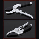 20Cm Ratchet Plant Trim Horticulture Hand Pruner Cut Secateur Shrub Garden