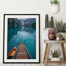 Acrylic Painting By Numbers DIY Clear Lake Drawing Hand Painted Wall Craft A