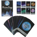 44 Card Moonology Oracle Cards Deck Guidebook Boland Magic Tarot Deck Game OZ