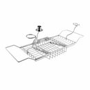 Over Bath Tub Racks Shower Organizer Bathtub Caddy Tray with Extending Side