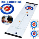 Table Top Curling Family Game For Children and Adults Educational Game Dart L4X1