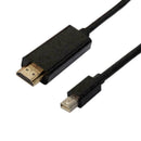 1.8M Mini DP Display Port Thunderbolt 2 to HDMI Cable Adapter For MacBook Pro bs