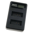 Dual Battery Charger For Lp-E12, Compatible With Eos M, M2, M10, M50, M100, L4U5