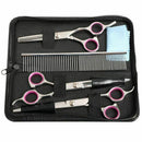 7 inchProfessional Pet Dog Grooming Scissors Set Straight&Curved&Thinning ShD2X9