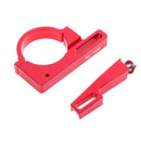 Bicycle Front Derailleur Clamp Aluminum Conversion Seat Adapter(Red)