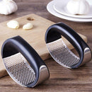 Garlic Food Stainless Steel Press Cutter Ginger Slicer Kitchen Vegetable Grinder