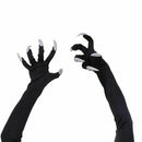 Halloween Costume Gloves with Nails Fingernails Gloves Claws C8T4
