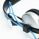 Cable Volume Remote & Mic For Sennheiser HD25 HD 25-1 HD25-1 II HD25-13 HD25-C