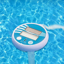 Swimming Pool Floating Thermometer Bathing Solar Energy Charge Liquid Cryst
