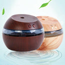 USB Ultrasonic Humidifier Aromatherapy Machine Mini Aroma Diffuser Wood