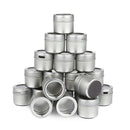 Magnetic Spice Tins Stainless Steel Spice Jar Set With Stickers Pepper Shak P5J4