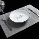 Placemats Gray Place Mats Placemats Wipeable Easy To Clean Table Placemats