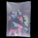 Matte Frosted Travel Pouch Storage Bag Sealed Waterproof  Bag 24x35cm