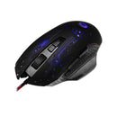 K1029 3200Dpi 8 Button Led Optical Gaming Mouse For Pc Laptop Black Game Mo