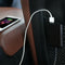 Car Back Clip QC3.0 Four USB Port Car Extension Cable Fast Charger