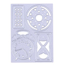 Clock Combination DIY Handmade Craft Stencils Decor Tool Set Cutting Die