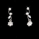 Bridal Jewelry Set Rhinestone Diamante Necklace Earrings