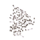 50pcs Fast-blow Glass Fuses Assorted Kit Amp 0.25A - 6.3A 5x20mm 250V