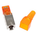 Cat6A Rj45 Connector Ethernet Adapter Tool-Free Crimping Shielded Crystal He Hn