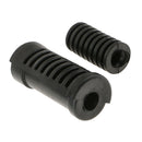 Motorcycle Gear Shift Cover Shifter Rod & Footrest Pedal Rubber Cover Black
