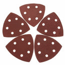 50pcs 90mm Delta Sanding Sheets 40-180g GRIT/Grinder Paper Pad