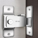 90 Degree Stainless Steel Latch Safety Right Angle Sliding Door Lock (L) A