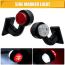 2Pcs 12 Led Side Marker Truck External Lights Car Bus Lorry Led Indicator L