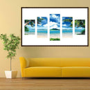 Seaside 5D DIY Full Drill Diamond Painting Craft 5-pictures Combination Kit