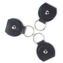 New Guitar Picks Holder Case Keychain Black Leather Plectrum Case Bag 1X GiftLJ
