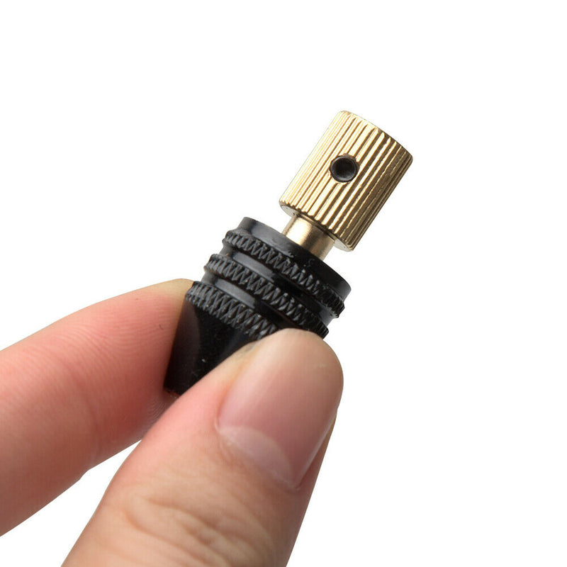 Three-jaw Head Brass Center Shaft Mini Drill Chuck Durable Clamp 0.3-3.5mm