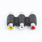 2pcs 3RCA Female to Female Coupler AV Video Audio Adapter Cable Connectors A#S