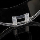 10PCS Reusable Mouth Shield Visor Protective Anti-fog Restaurant Hotel