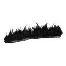 Approx. 33 Inches Handmade Rooster Feather Fringe Trim for Sewing Crafts K1K6