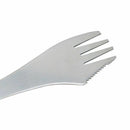 3 in 1 Stainless Steel Spork Spoon Fork Cutlery Utensil Combo For Picnic Ga K6V2