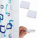 2x/Pack Shower Curtain Clips Holder Keep Water in Shower or Bath Self Ad KDZ