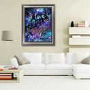 Diy 5D Diamond Painting By Number Kits, Crystal Rhinestone Diamond Embroide W7I1