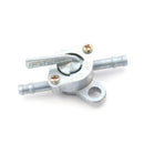 Aluminium Inline Petrol Fuel Tap ON/OFF Switch for Motorcycle Bike M&E
