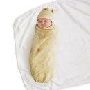 Burrito Blanket Baby Tortilla Swaddle Soft Blanket Sleeping Swaddle Wrap Hat AU