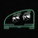 20pcs Fluorescent Fishing Rod Tip Clip Twin Bell Fish Bite Alarm Alert