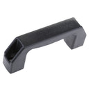Black Plastic Cabinet Handles Kitchen Cupboard Door Pulls for Marine RV