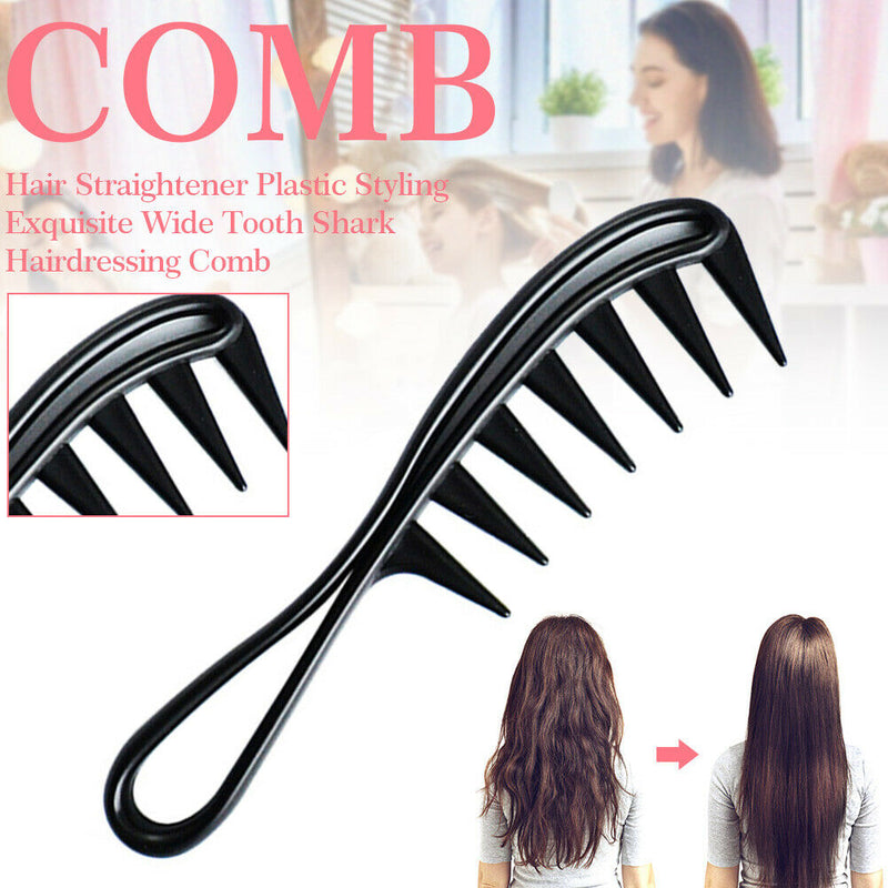 Hairdressing Hair Straightener Care Antistatic Comb Exquisite Styling Wide Tooth