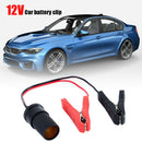 Car Socket Battery Jump Starter Crocodile Clip Plug Conncetor Cable Clamp  A