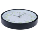 Wall Clock Beautiful Green LED Analog Round Quartz Clock Design Clock Roun Kw