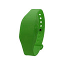 Liquid Soap Wristband Sanitizer Dispenser Holder Bracelet w/Bottle (Green) A