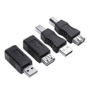 1X(Usb 2.0 A Female To Usb B Print Male Adapter Converter