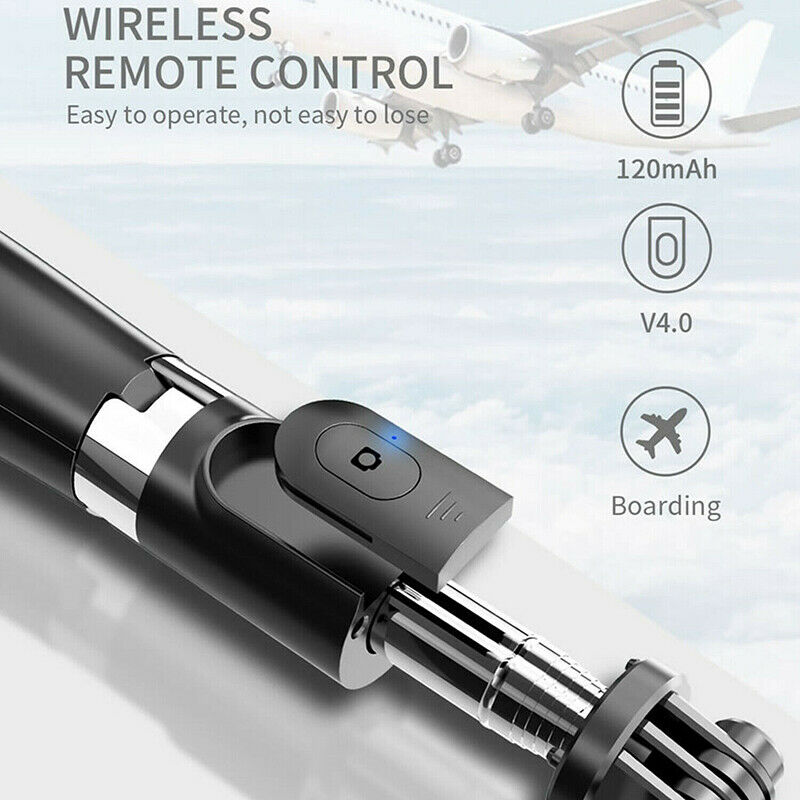 3 in 1 Wireless Selfie Stick Mobile Phone Extendable Telescopic Tripod Monopod