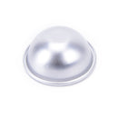 1set/2pcs aluminum bath bomb molds bath fizzy sphere round ball molds 4.5*2cm Gw