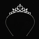 Rhinestone Crystal Tiara Hair Band Kid Girl Bridal Princess Prom Crown